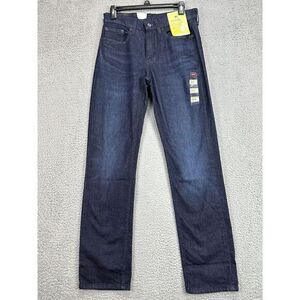 Levis 514 Straight Fit Jeans Mens‎ 29X32 Blue Distressed Stretch Denim Pants NEW